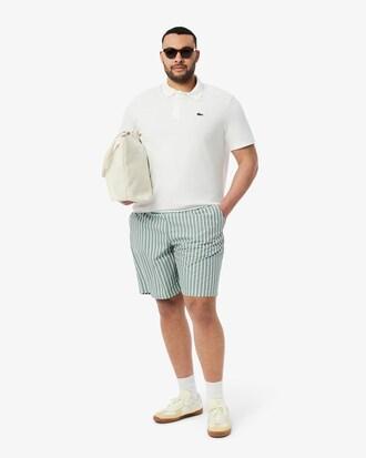 Relaxed Fit Striped Shorts Product Image