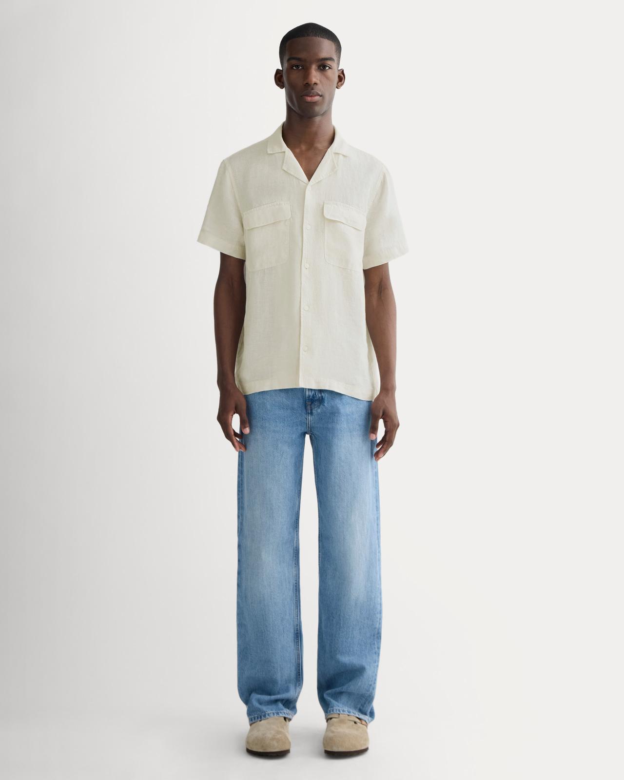 Mens Resort Shirt in Linen by Everlane Product Image