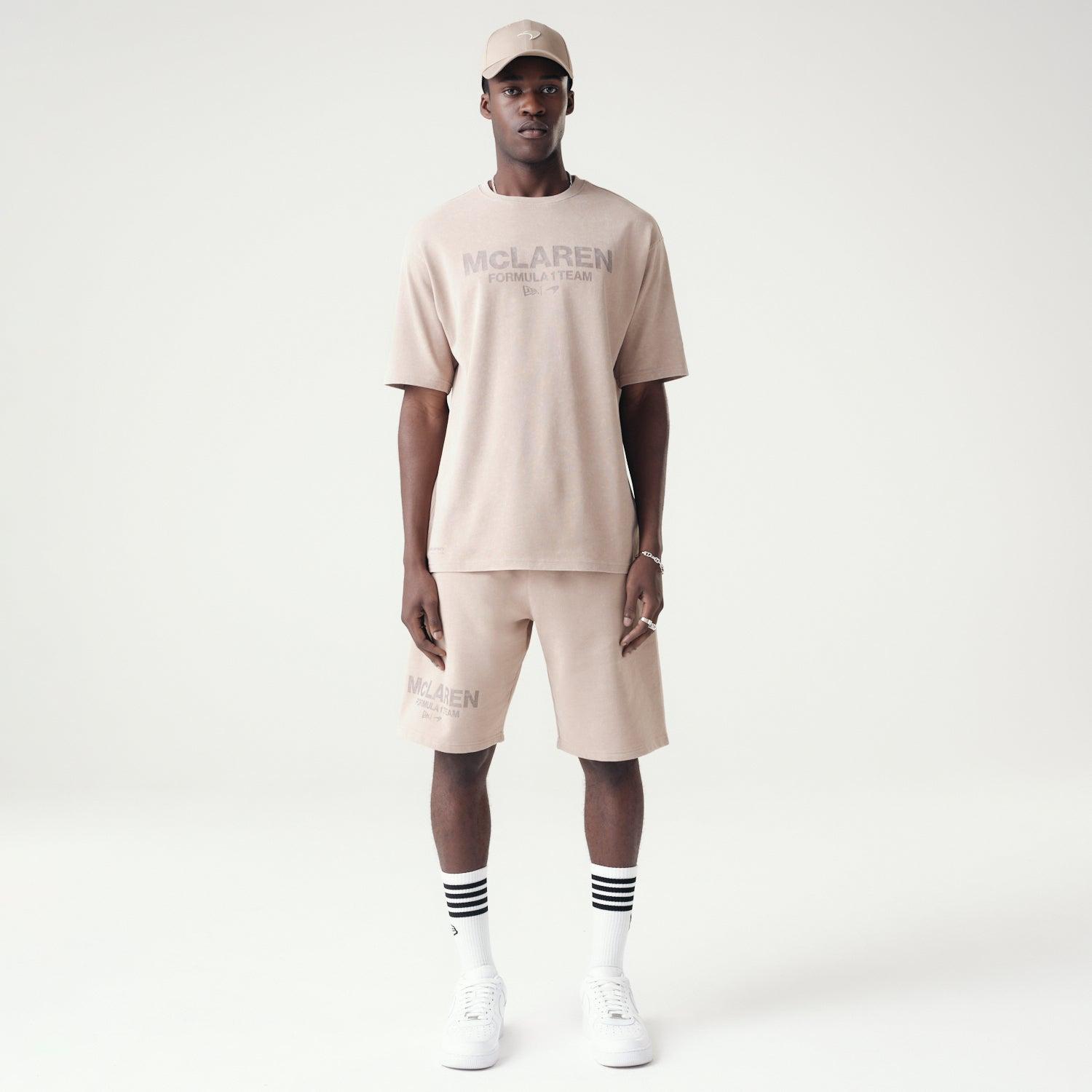 McLaren Formula 1 Team Washed Taupe Shorts Male Product Image