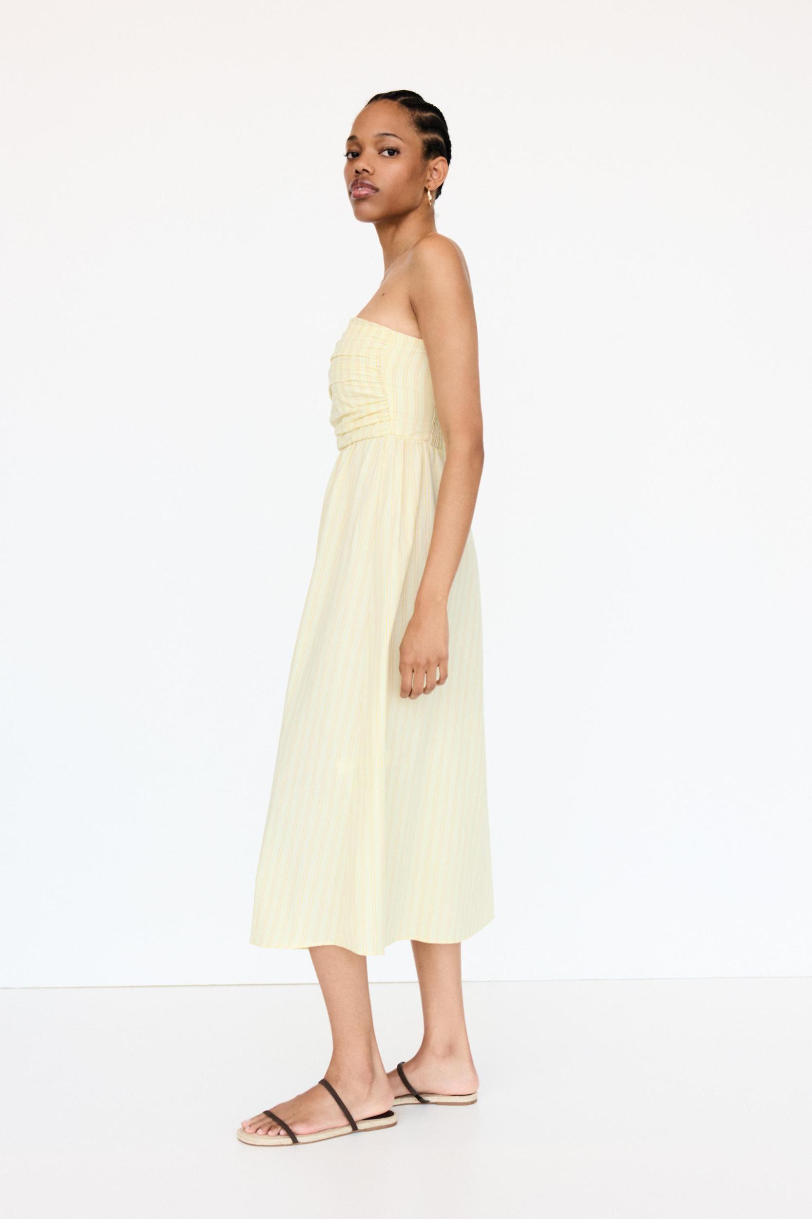 Poplin midi dress Product Image