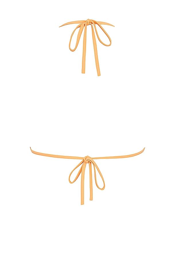 Santorini  light orange tie side bikini bottom Product Image