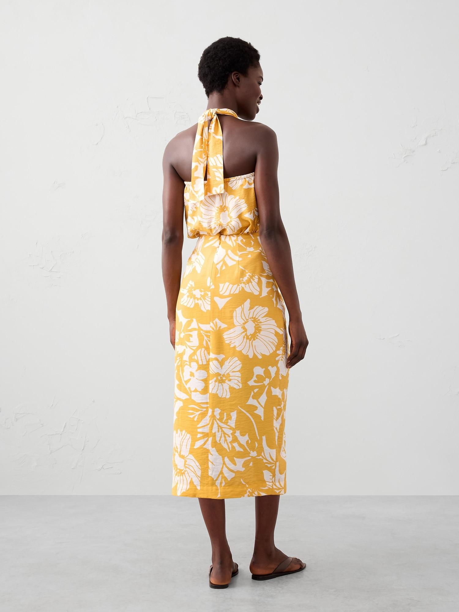 Faux-Wrap Midi Skirt Product Image