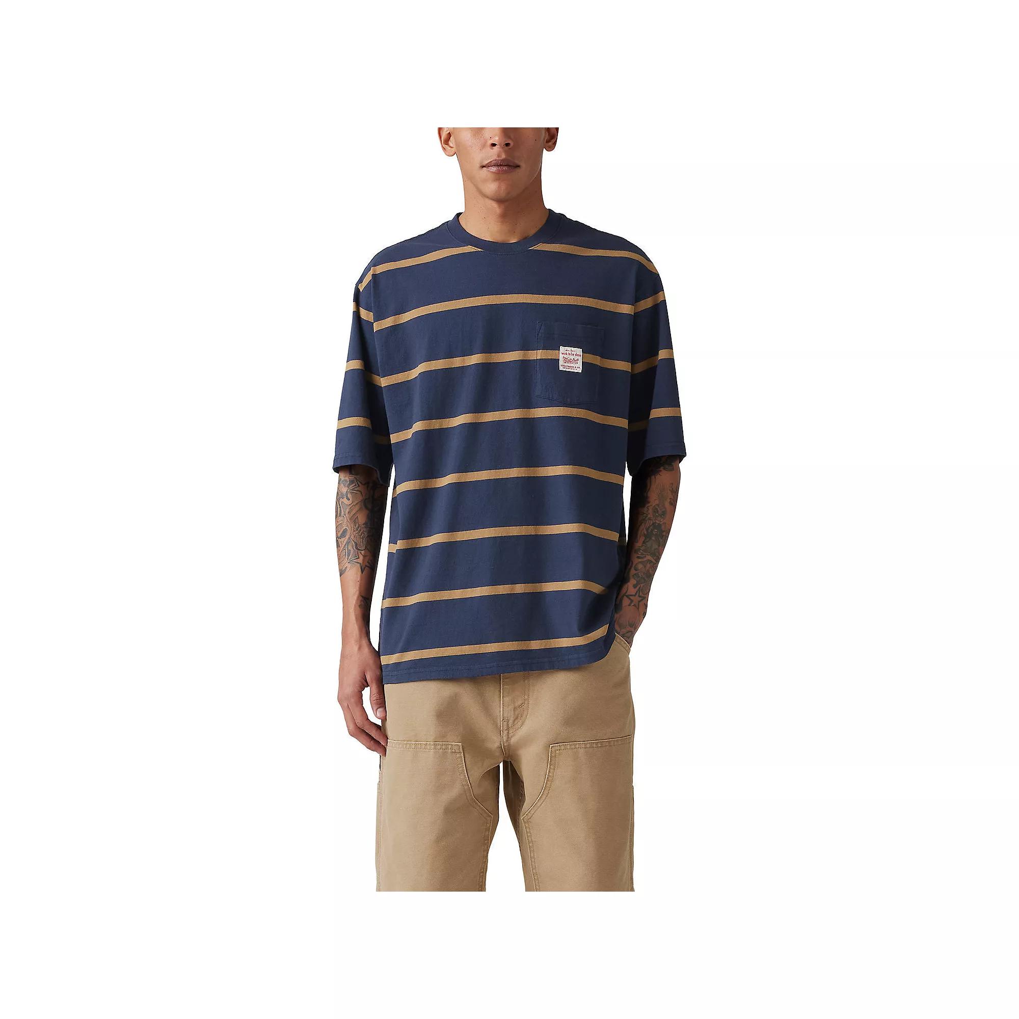 Men's Levi's® Short-Sleeve Workwear T-Shirt, Size: XXL, Blue Blazer Product Image