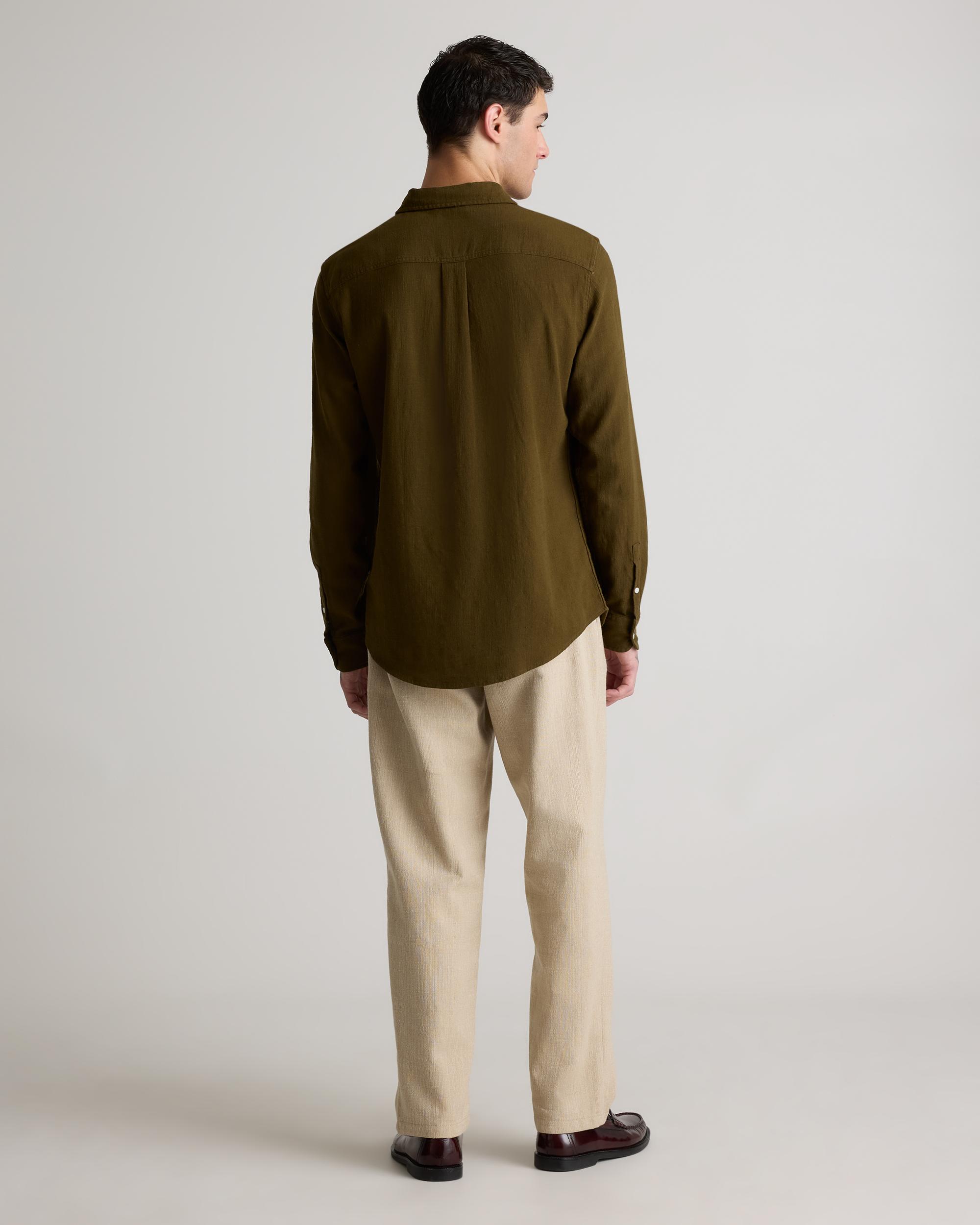 Quince | Men's Stretch Selvage Shirt Organic Cotton Product Image