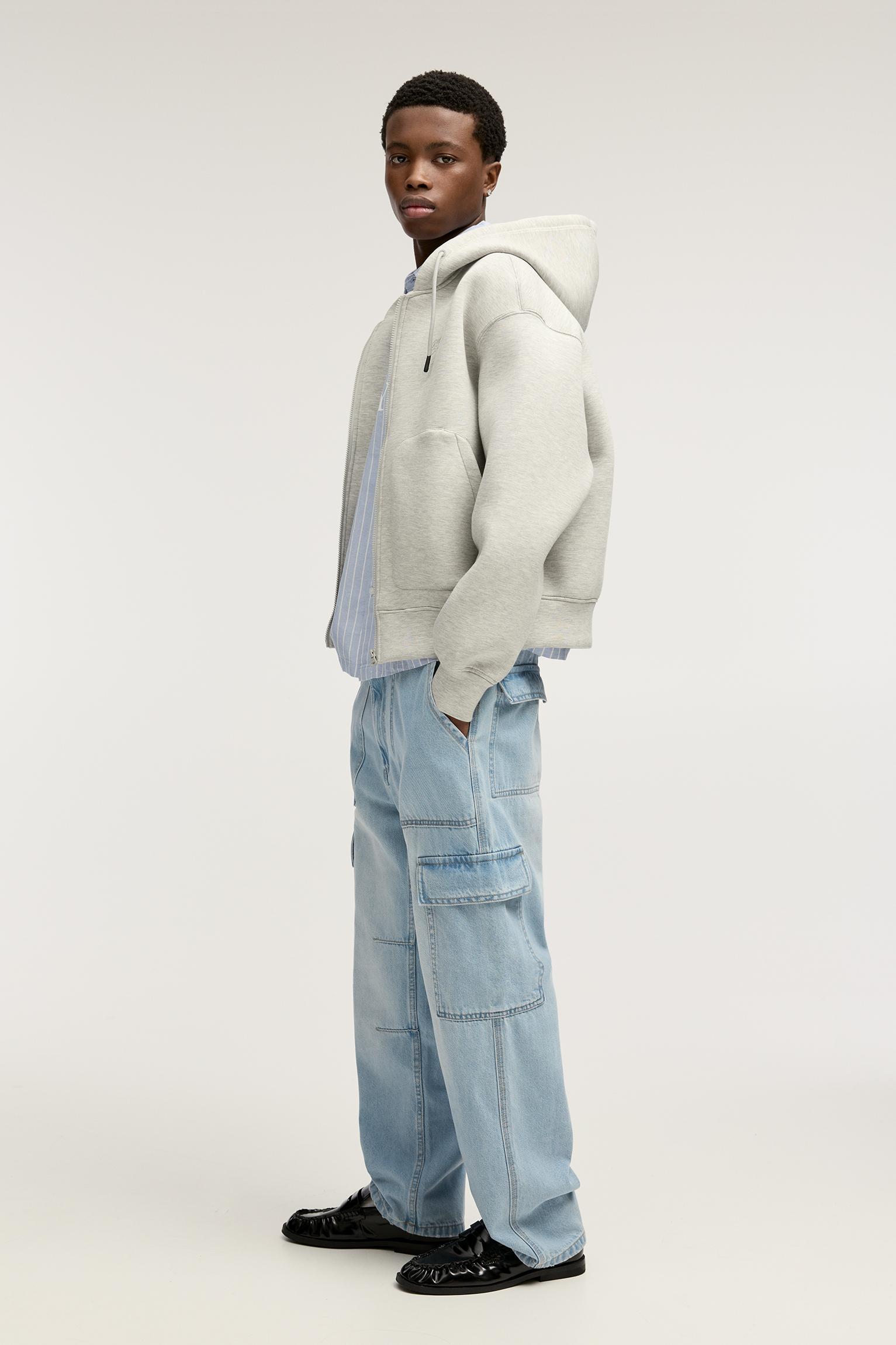 Straight-leg cargo jeans Product Image