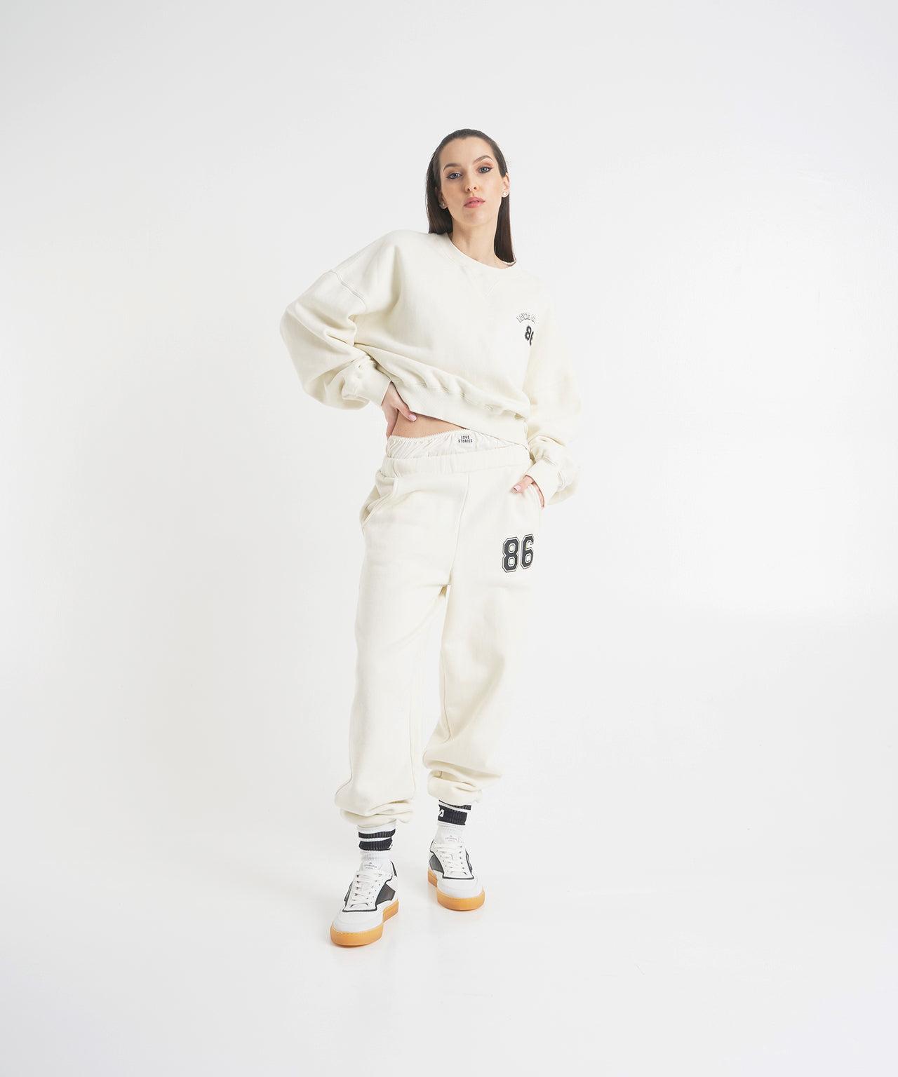 Cotton joggers with logo Product Image