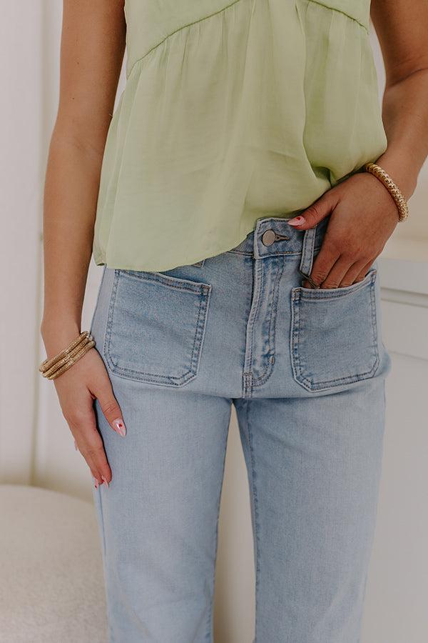 The Eloise High Waist Wide Leg Jean Product Image
