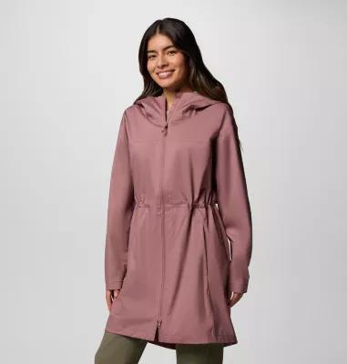 Columbia Womens Weekend Adventure II Long Shell- Product Image