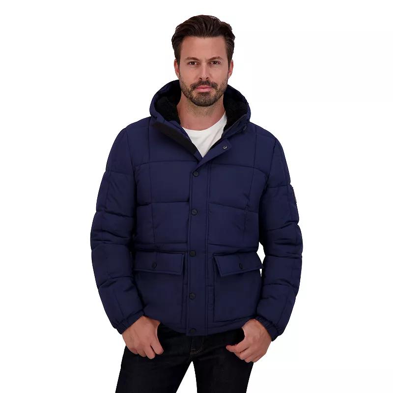 Men's ZeroXposur Quilted Heavy Weight Puffer Jacket, Size: Small, Blue Product Image