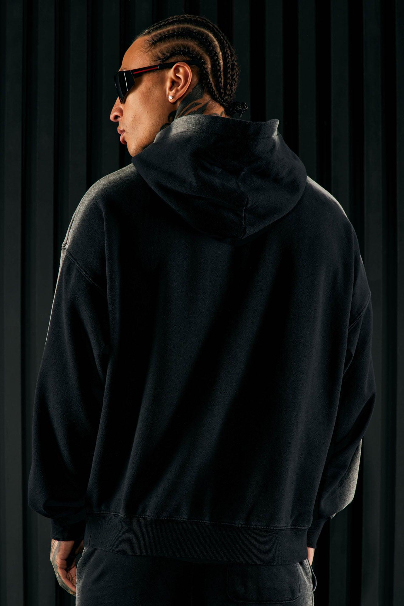 Tyson All You Oversize Hoodie - Black Product Image
