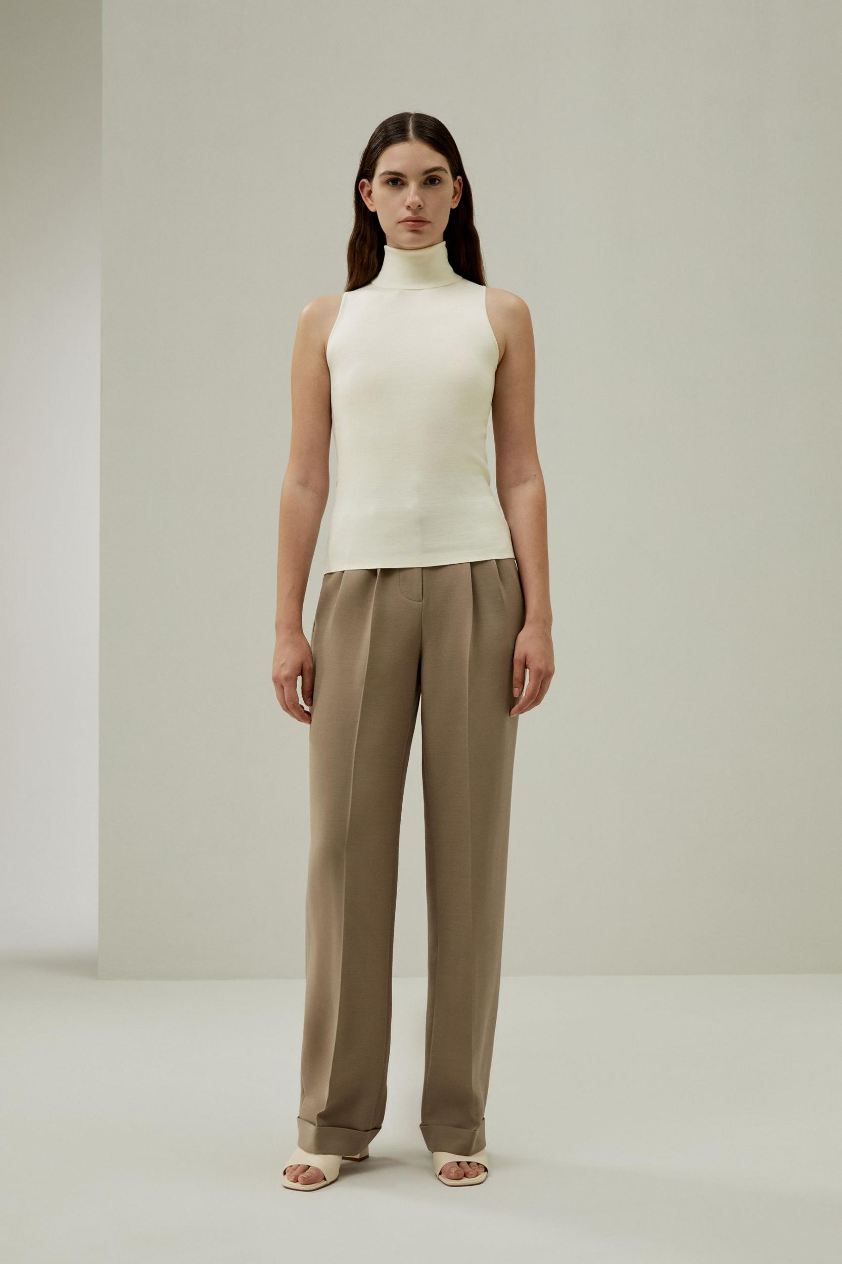 LILYSILK Silk Sleeveless Top - for Women - Navy Blue Soft Silk - Perfect Wardrobe Staples Sleeveless Vest M Product Image