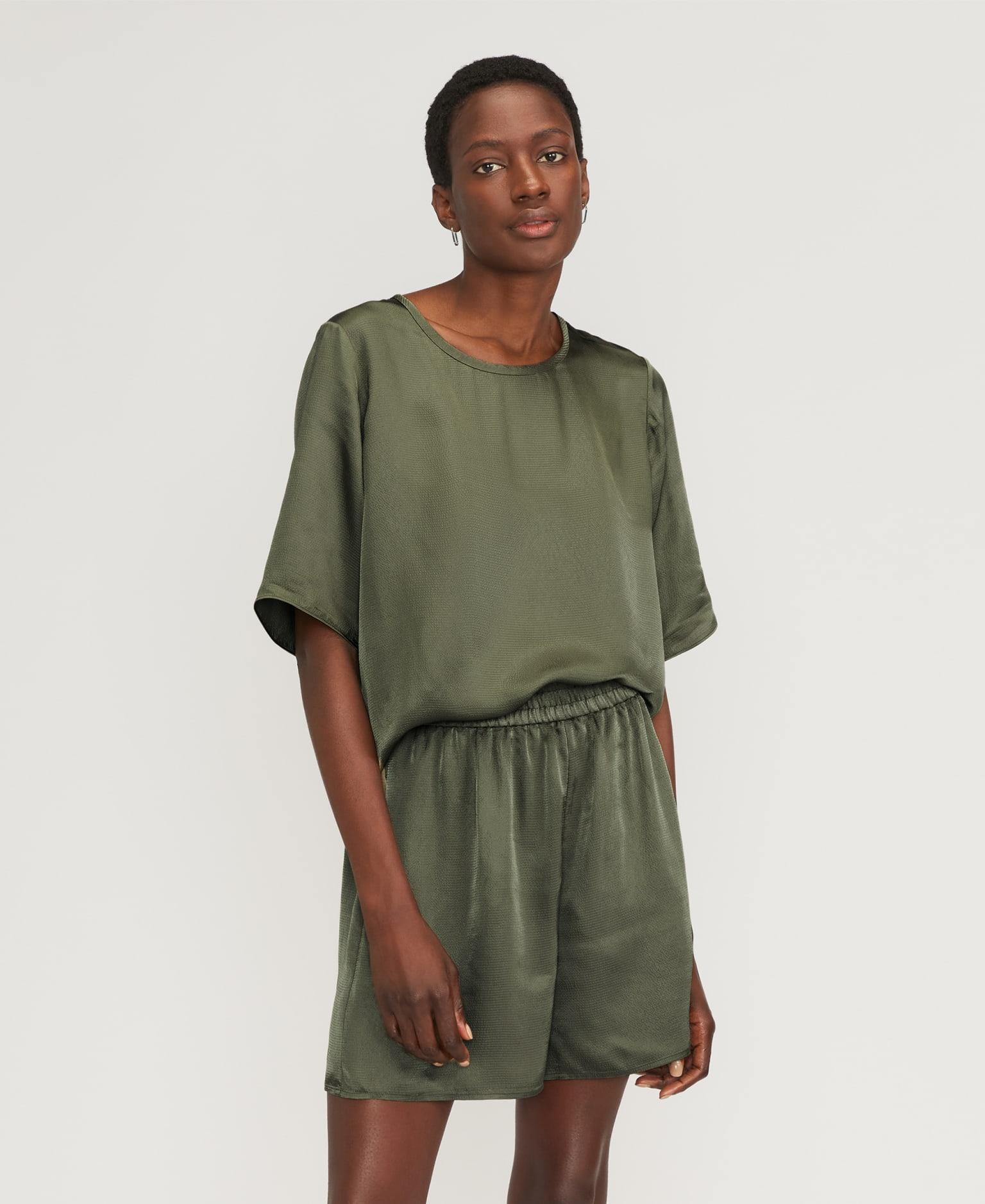 Womens Satin Relaxed T-Shirt by Everlane Product Image