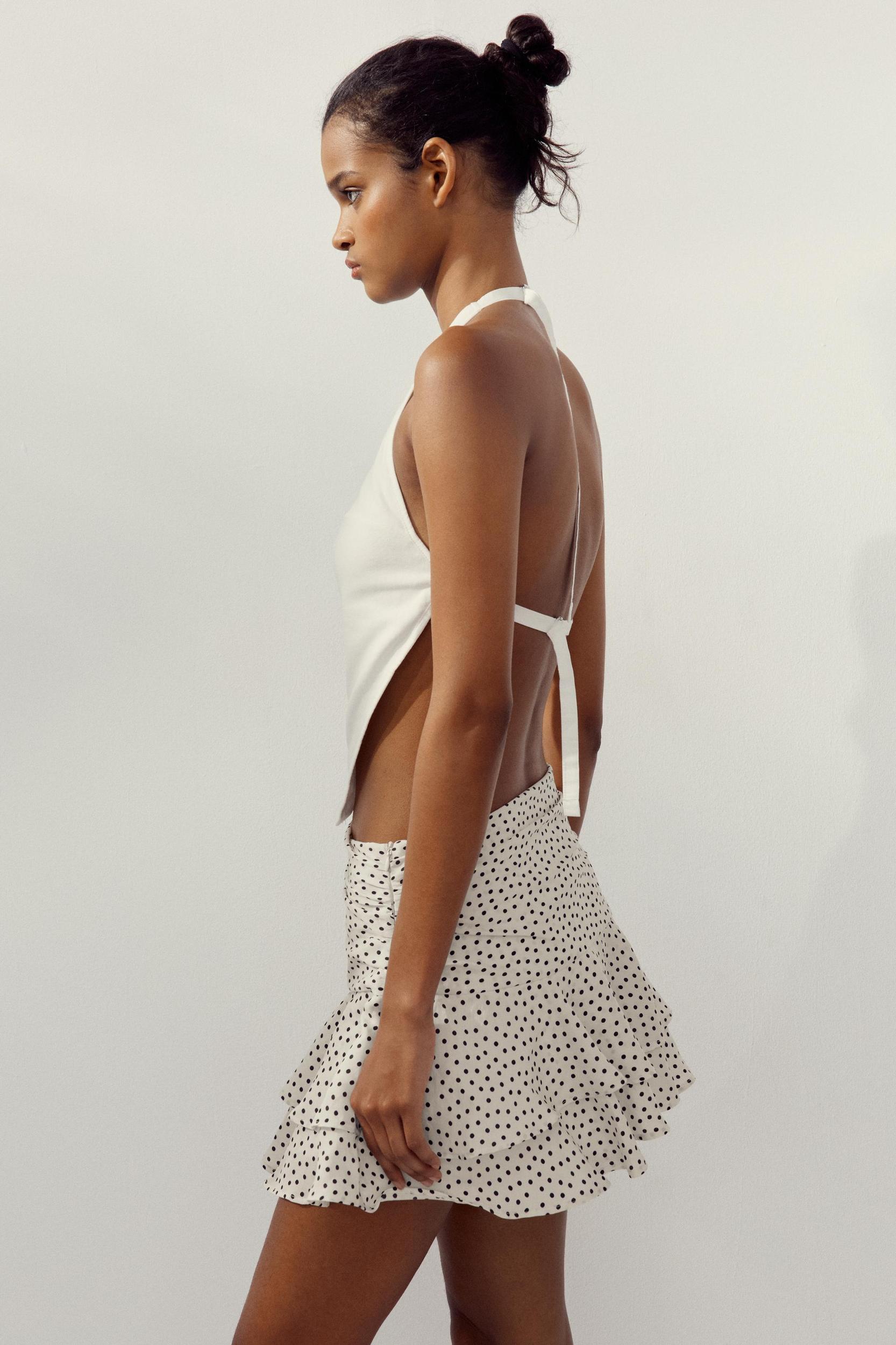 OPEN-BACK HALTER TOP Product Image