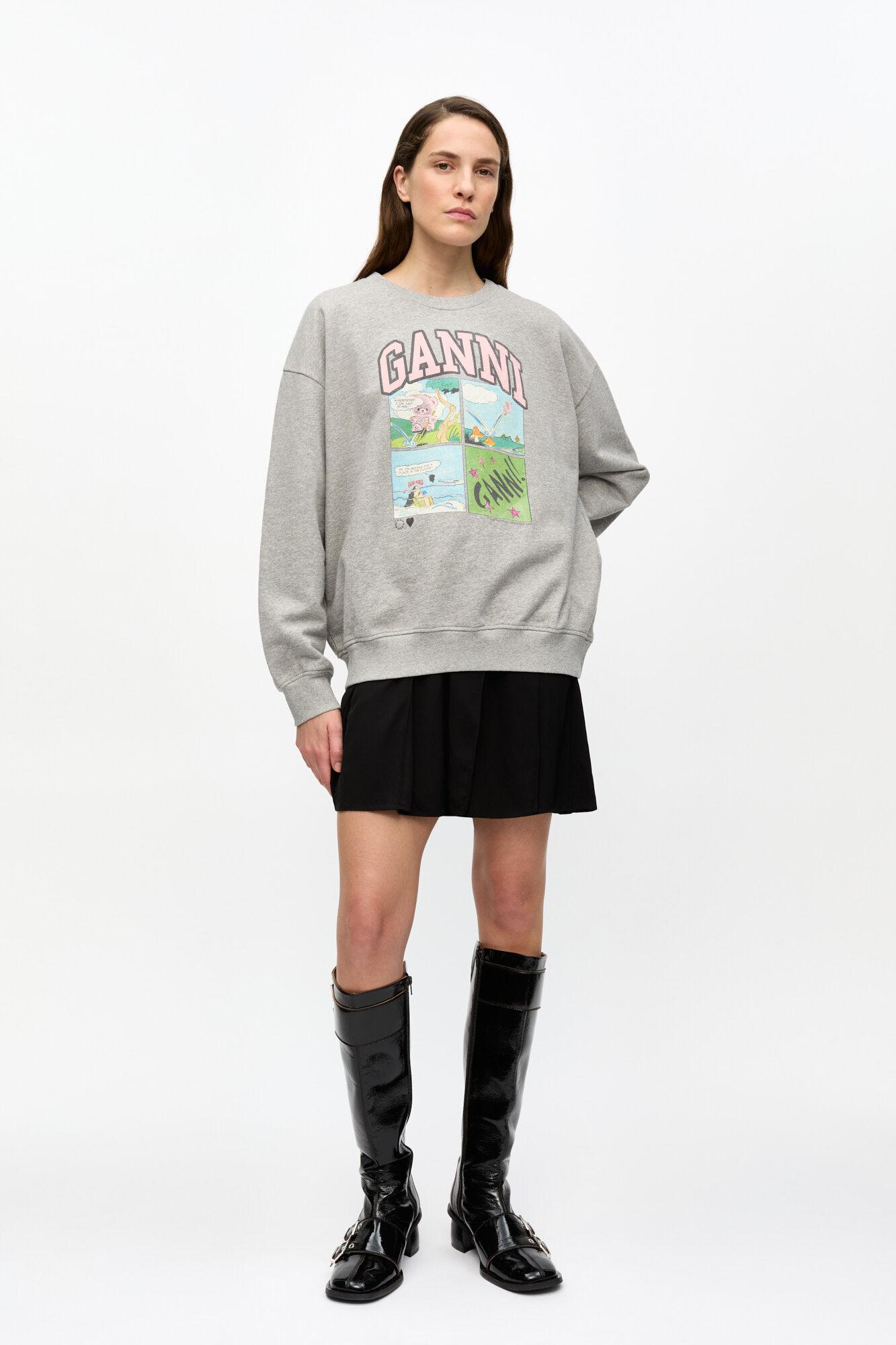 Grey Isoli Oversized Sweatshirt Product Image