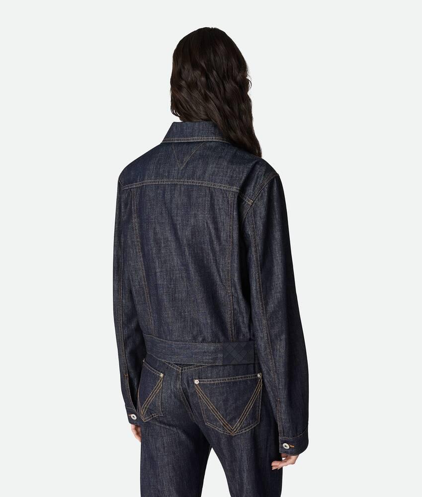 Women's Indigo Denim Jacket in Indigo Product Image