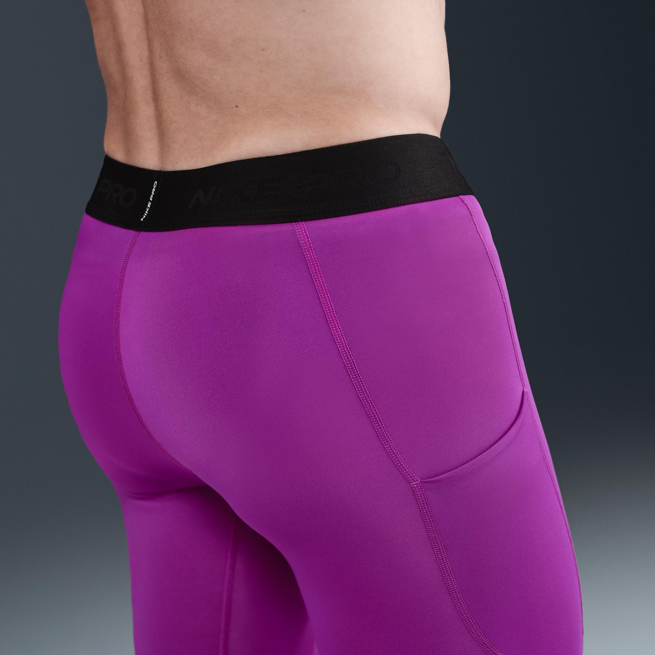 Mens Nike Pro Dri-FIT Fitness Tights | FB7952-551 Product Image