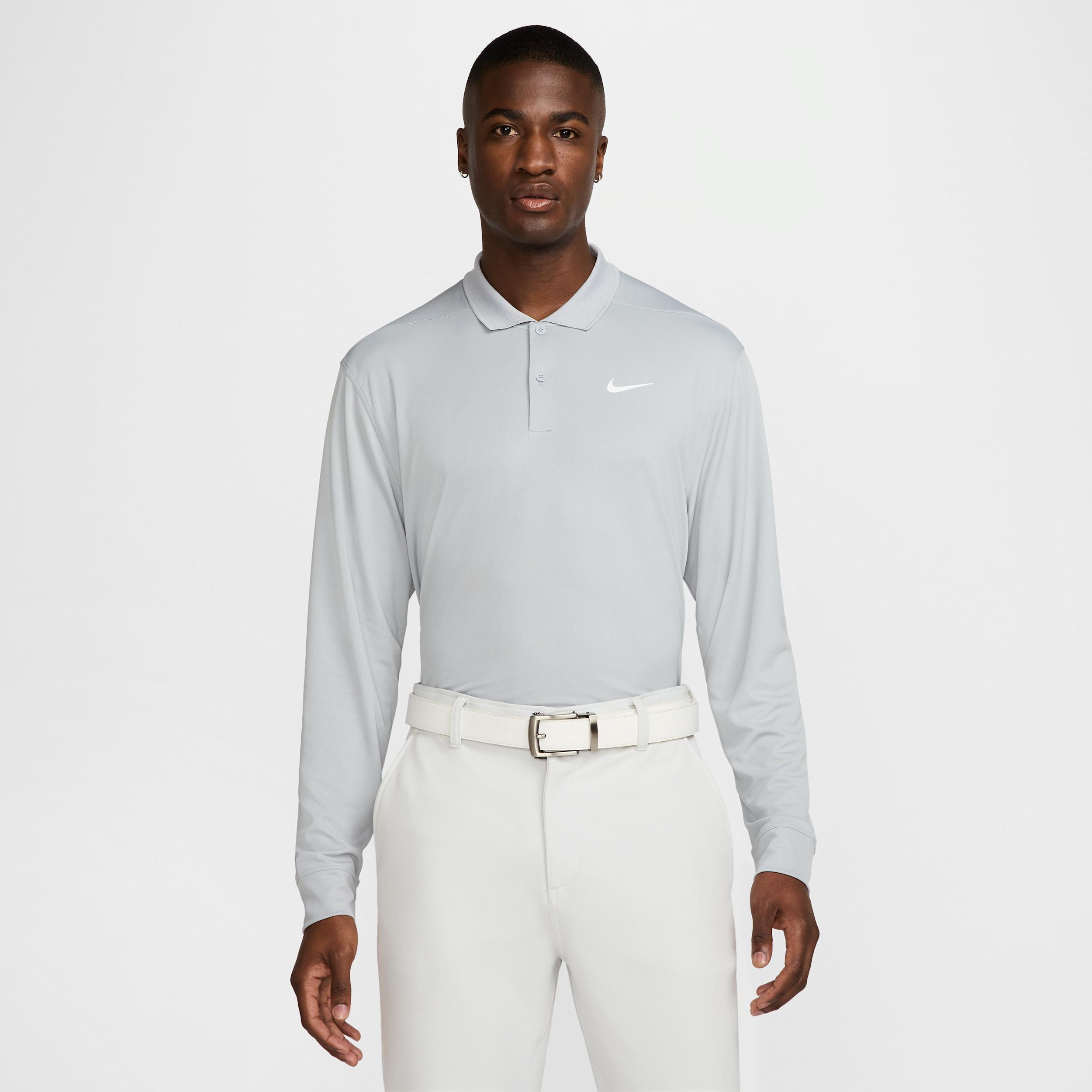 Nike Men's Dri-FIT Victory Long-Sleeve Golf Polo Product Image