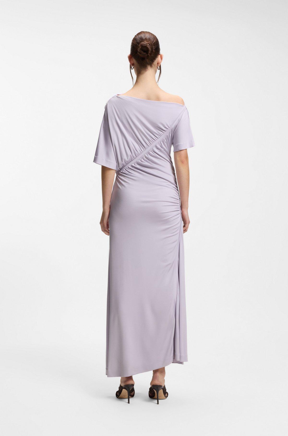 Gathered-detail dress in a slim fit Product Image