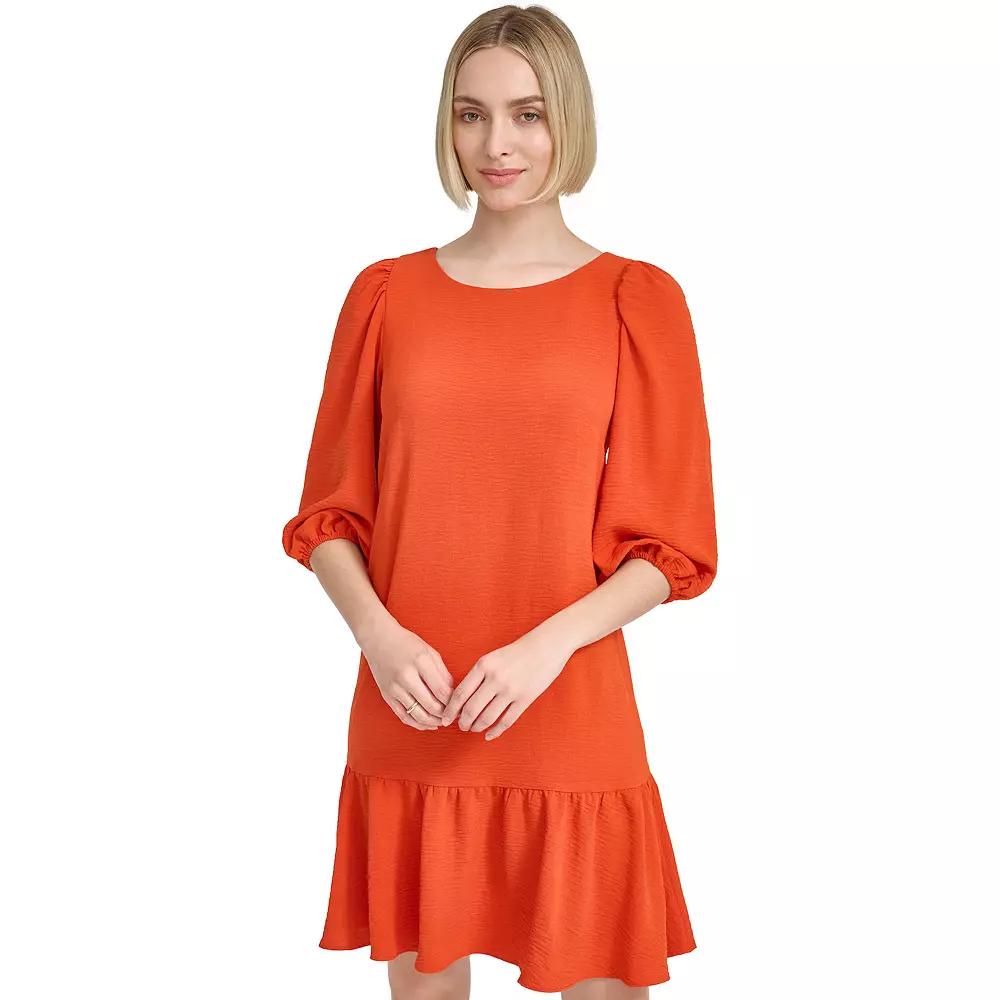 Women's Harper Rose Long Balloon Sleeve Shift Dress, Size: 2, Clay Product Image