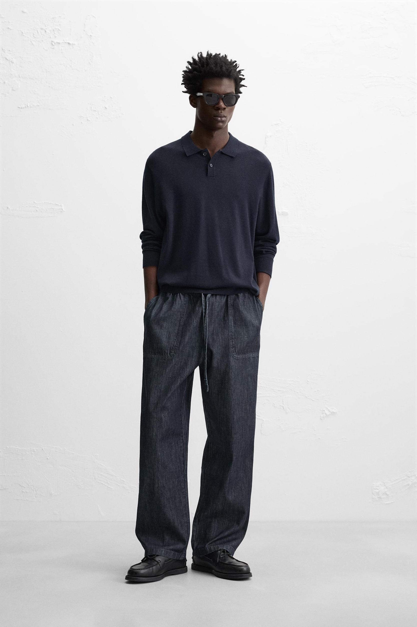 RELAXED FIT JOGGER JEANS Product Image