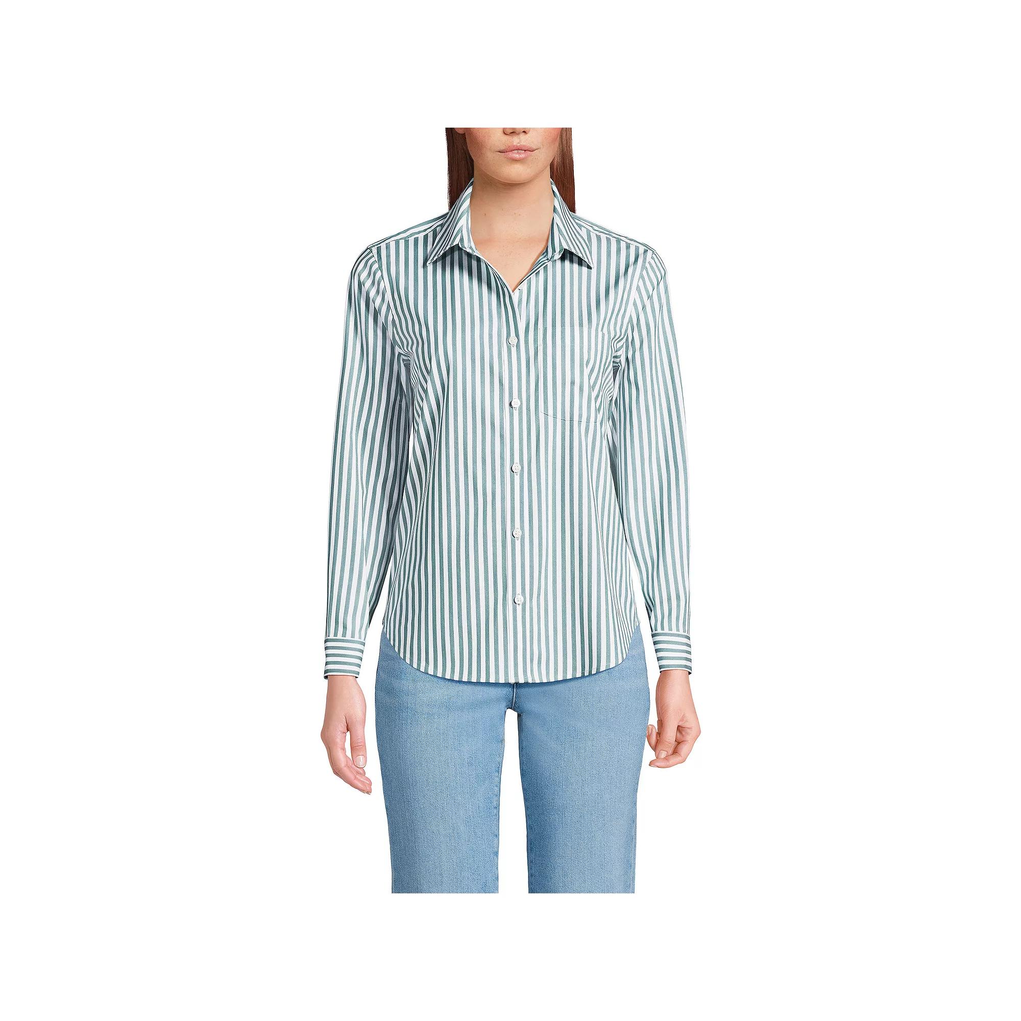 Women's Lands' End Cooling Button-Front Shirt,  Product Image