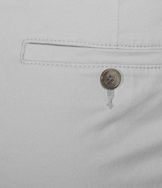 Roundtree & Yorke The Cloud Short Washed Classic Fit Flat Front 13#double; Inseam Chino Shorts Product Image