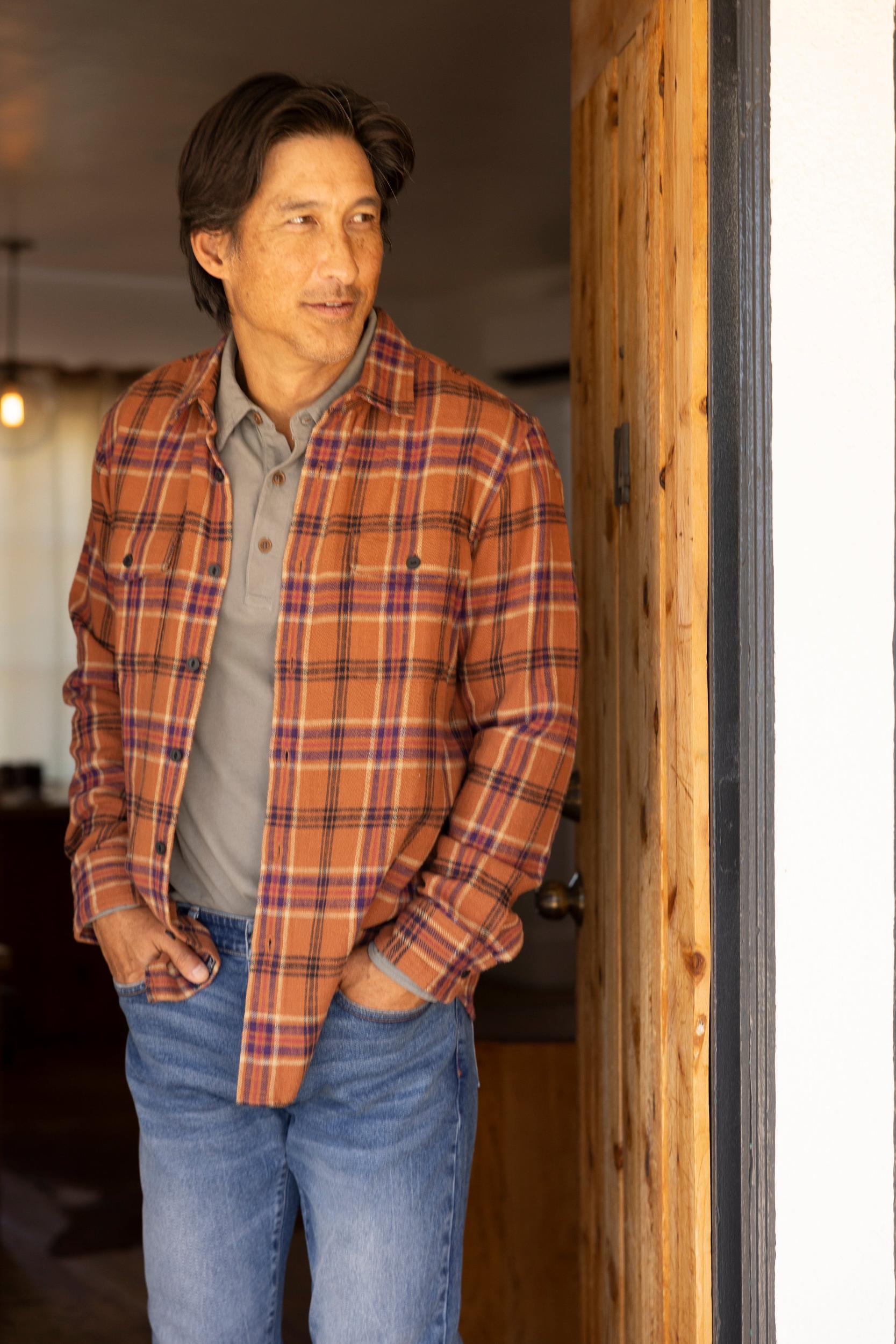 Vintage Slub Twill Shirt - Clove Navy Product Image