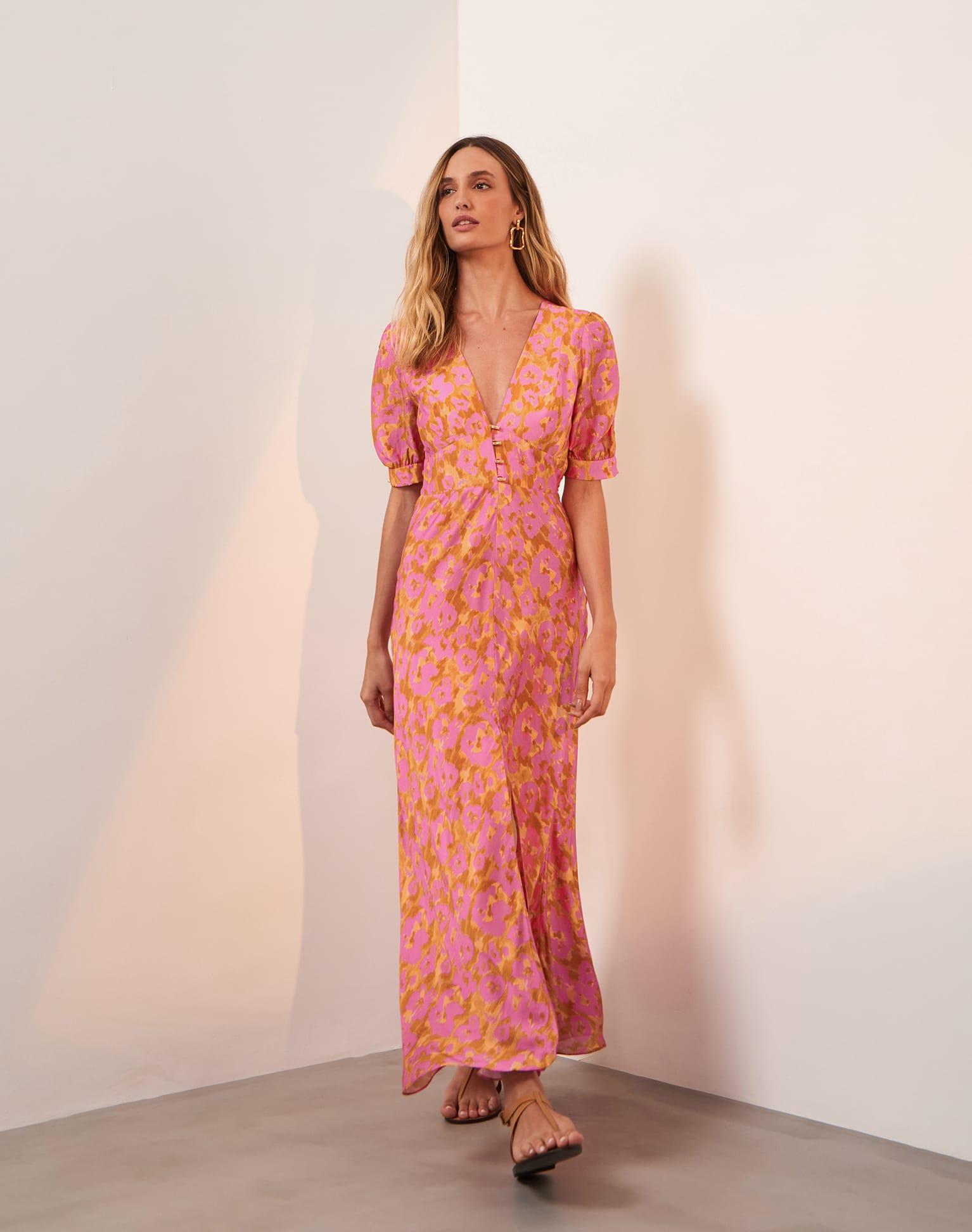 Lorelay Detail Midi Dress (exchange only) - Mosqueta Product Image