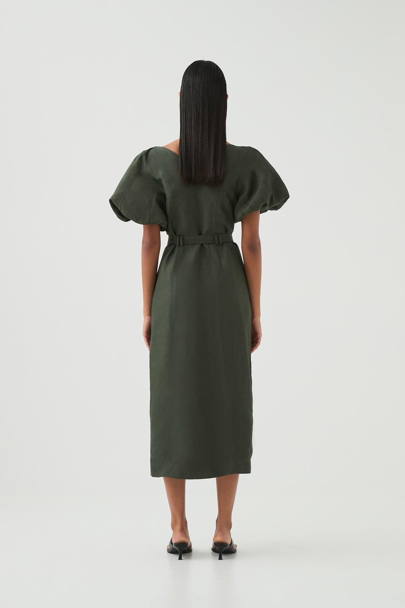 Paloma Utility Midi Dress Product Image