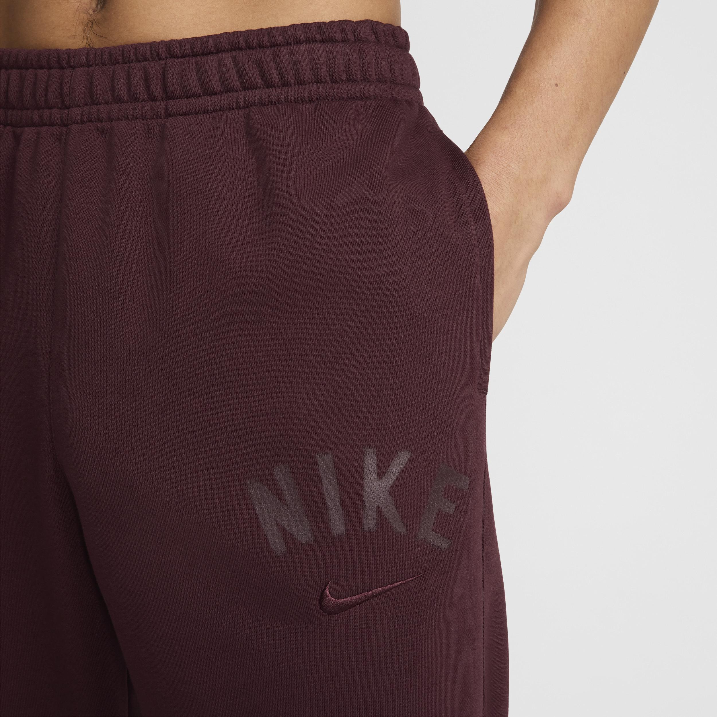 Nike Swoosh Men's Dri-FIT Fleece Fitness Joggers Product Image