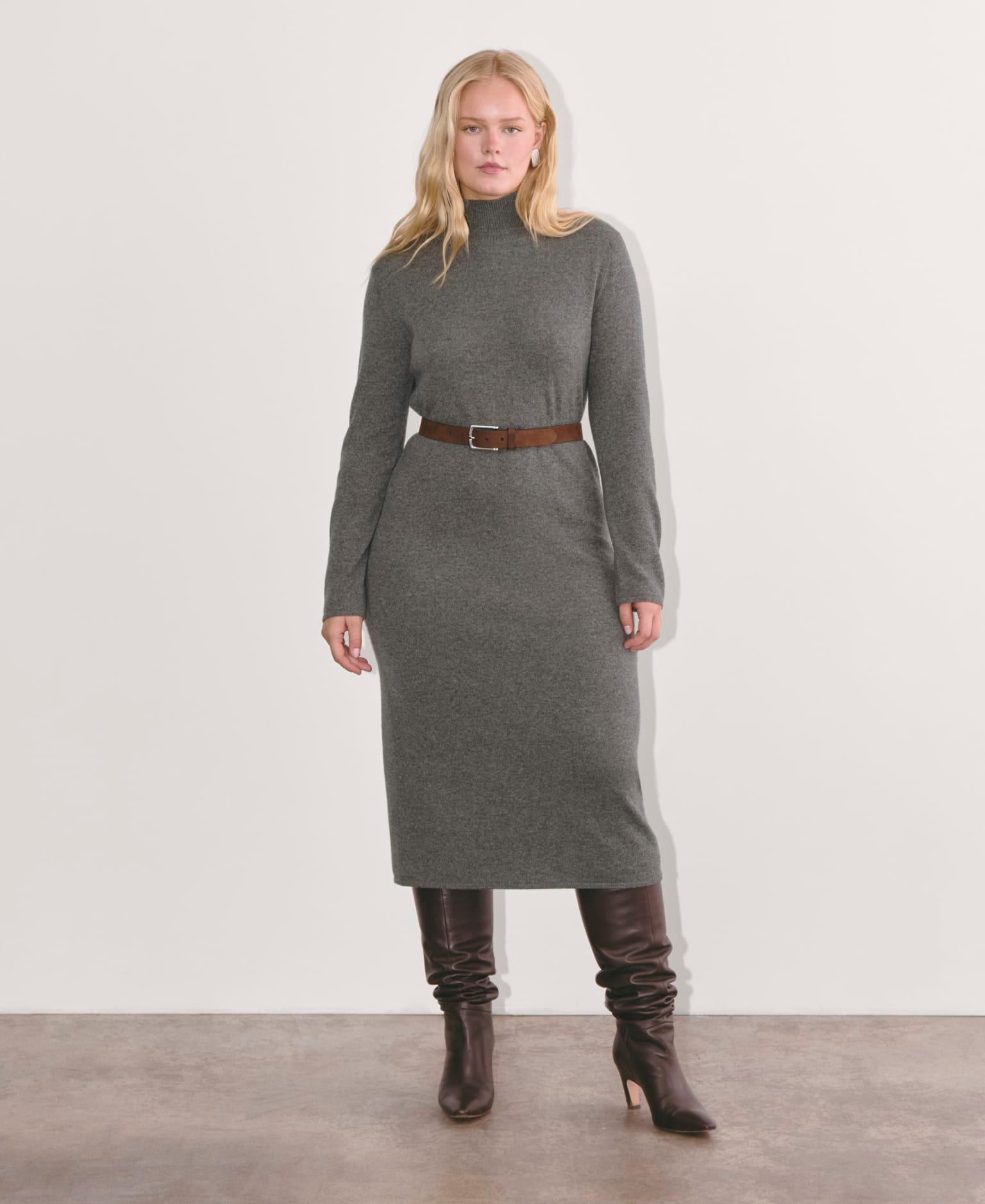 Womens Turtleneck Sweater Dress in Cashmere by Everlane Product Image
