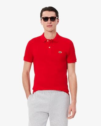 Slim Fit L.12.12 Piqué Polo Shirt Product Image