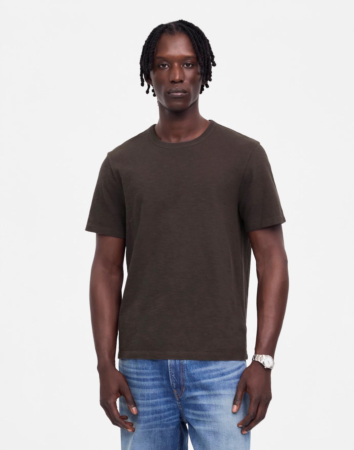 Heavyweight Slub Cotton Tee Product Image