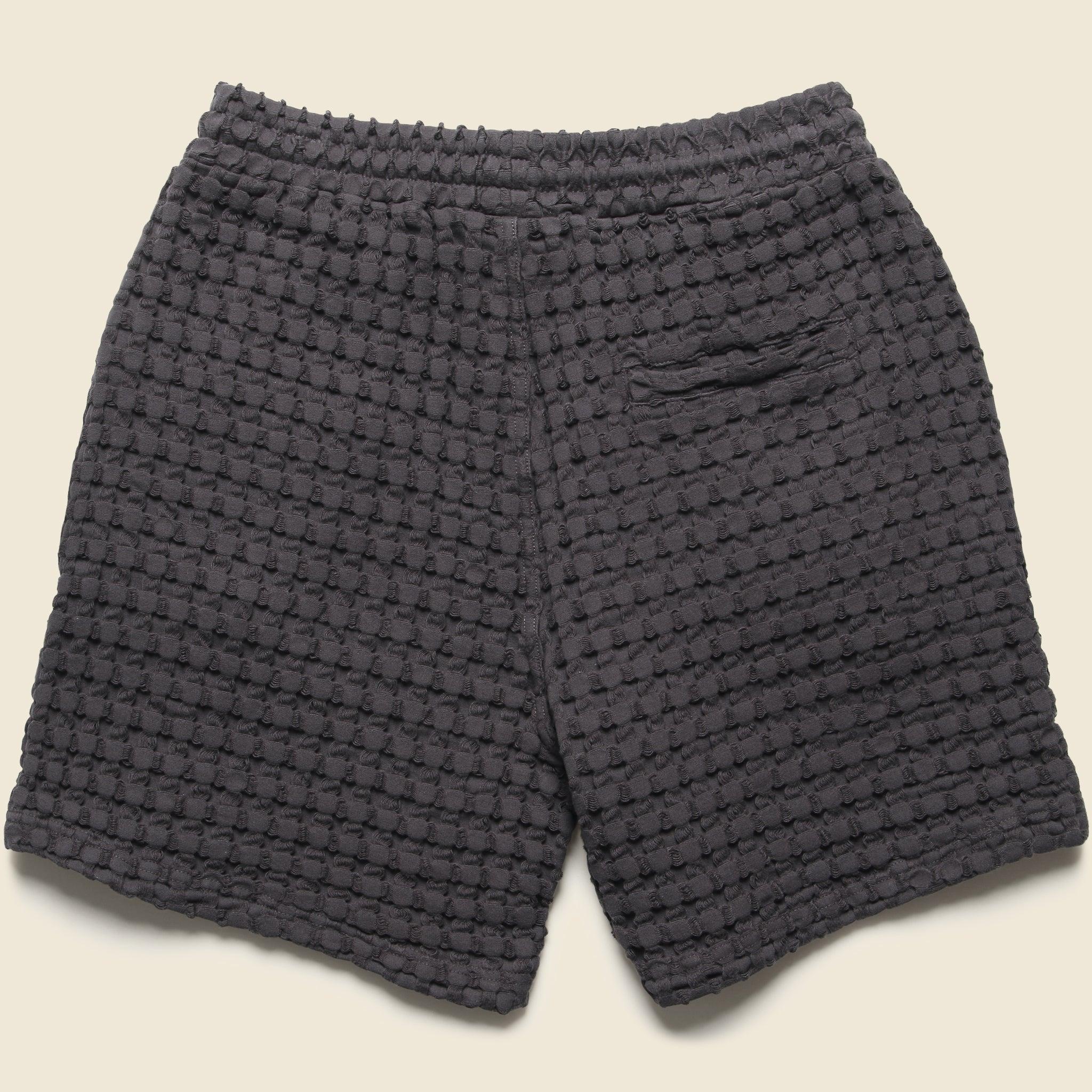 5.5" Porto Waffle Shorts - Black Product Image