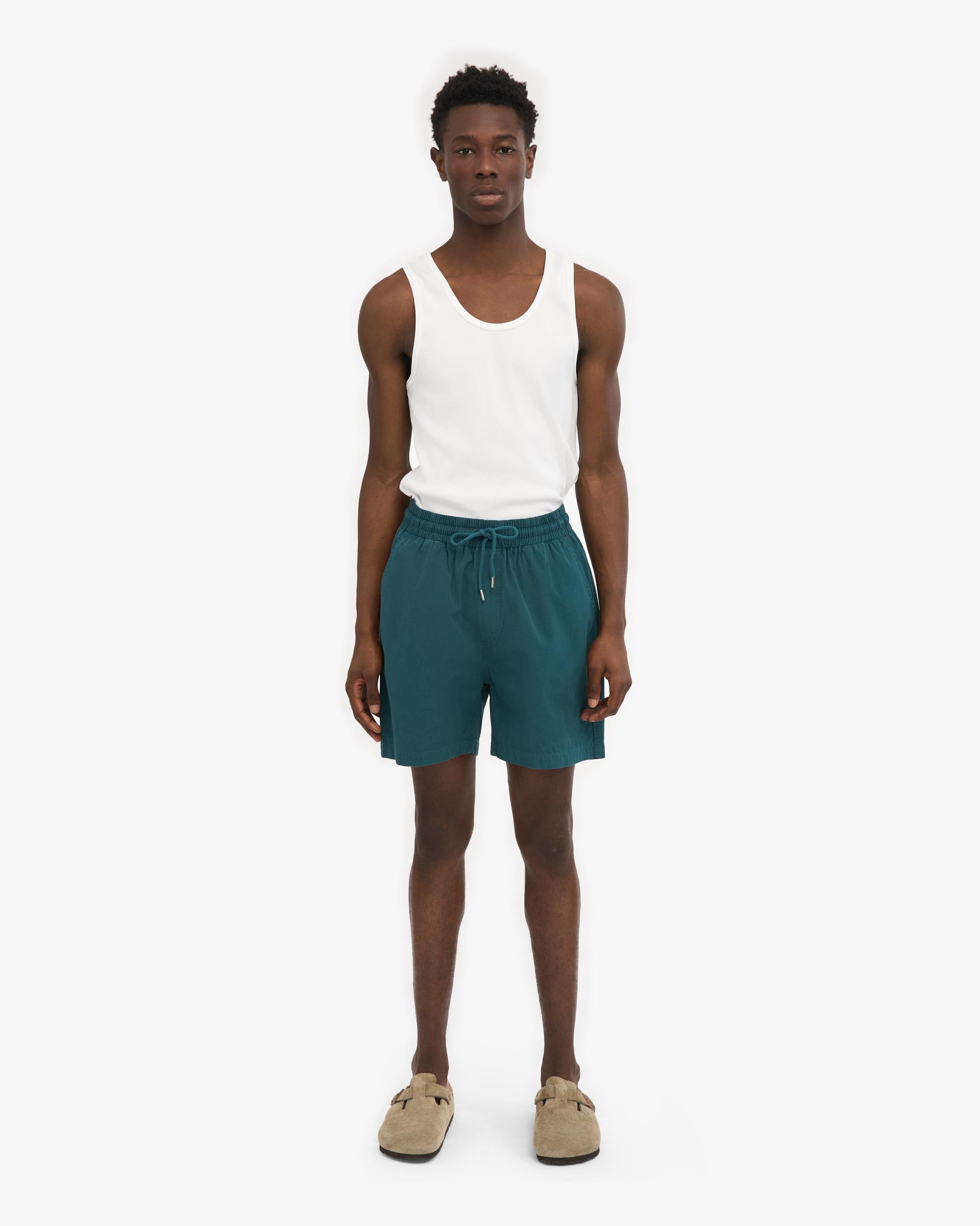 Organic Twill Shorts - Optical White Product Image