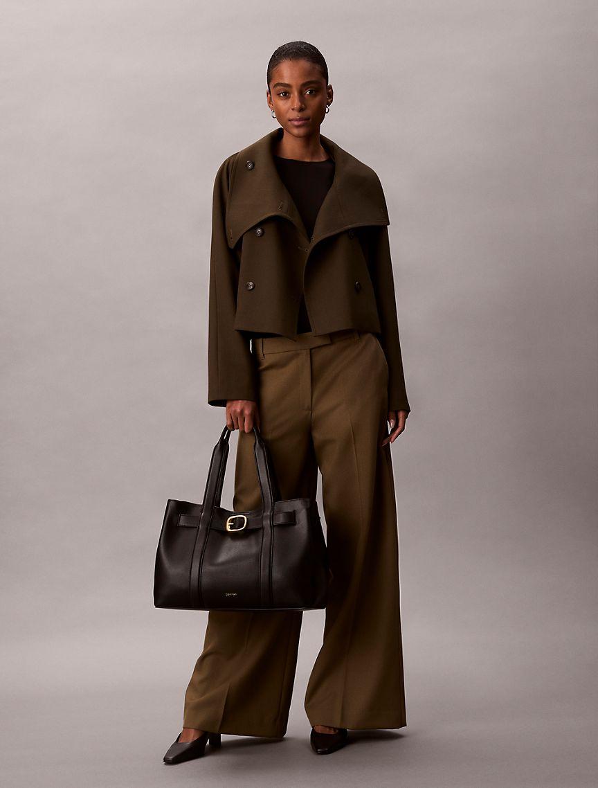 Belted Tote Bag Product Image