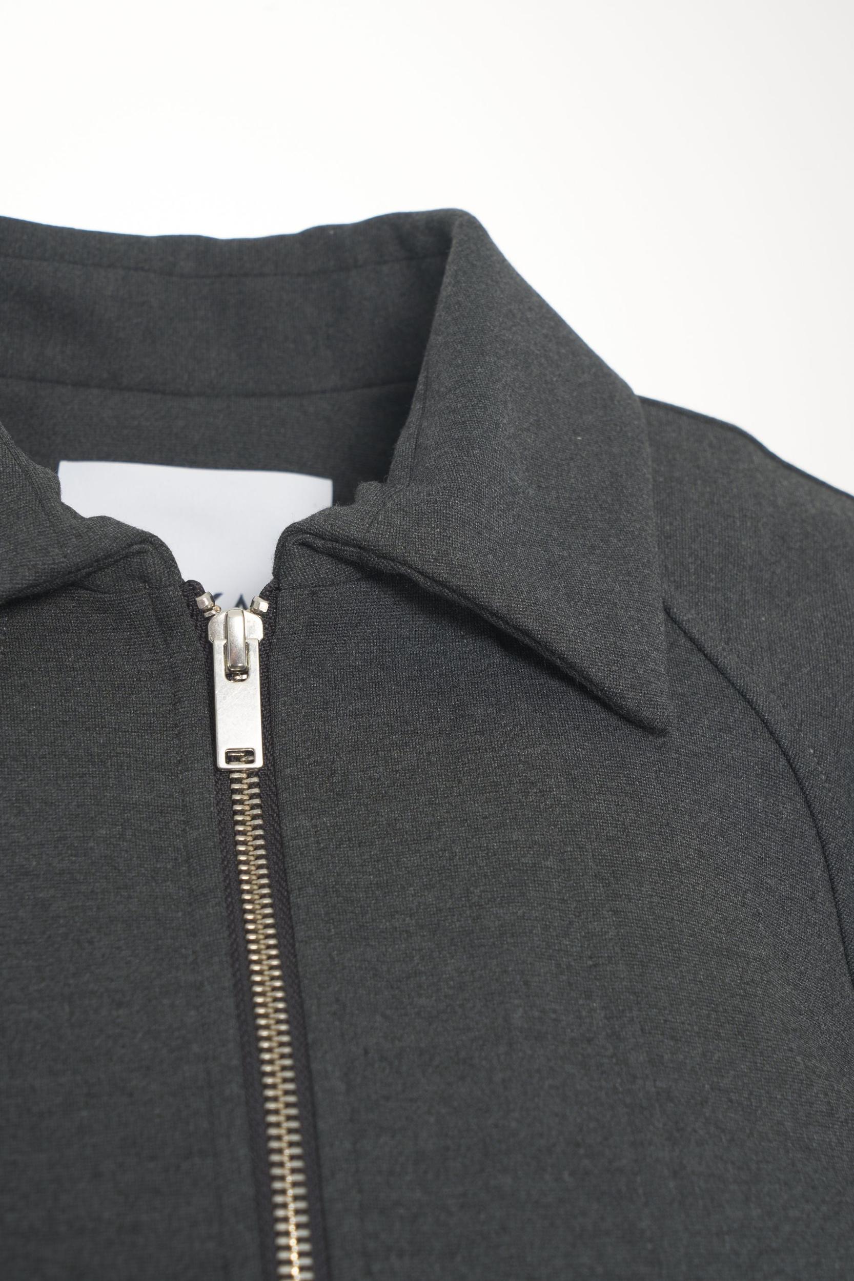 Jacket with puff sleeves Product Image