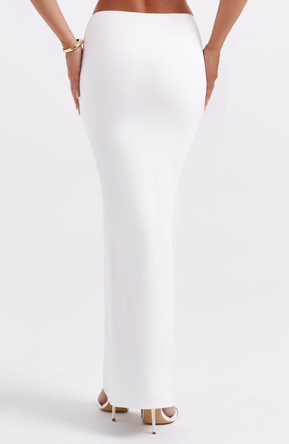 Astrid Maxi Skirt - White Product Image