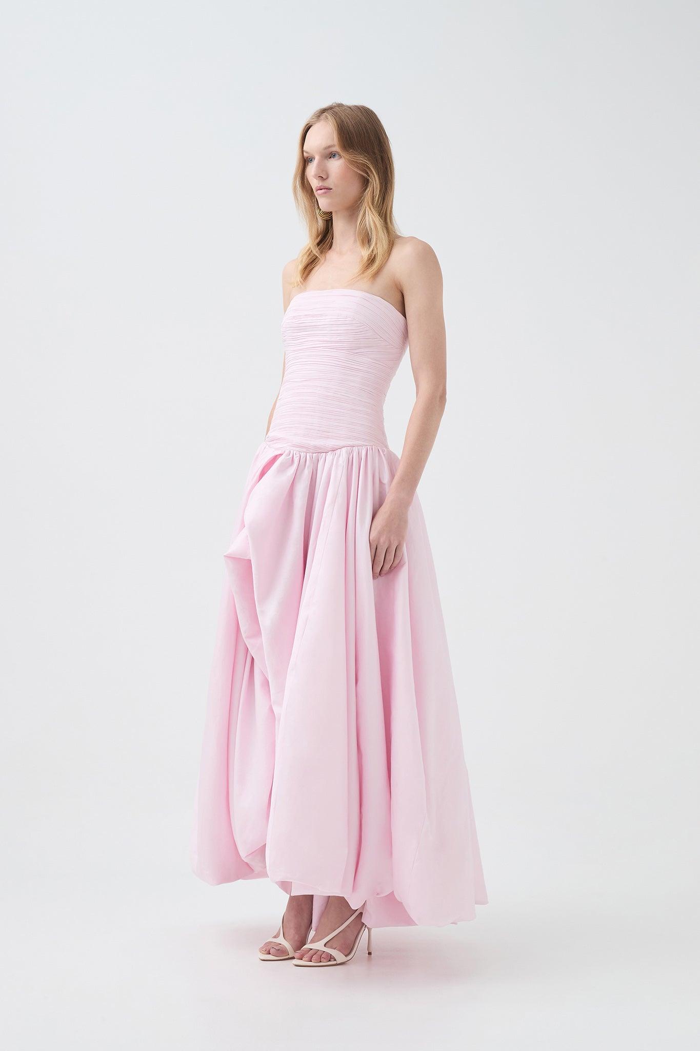 Violette Bubble Hem Maxi Dress Product Image