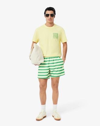Striped Swim Trunks Product Image