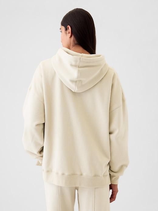 VintageSoft Oversized Tunic Hoodie Product Image