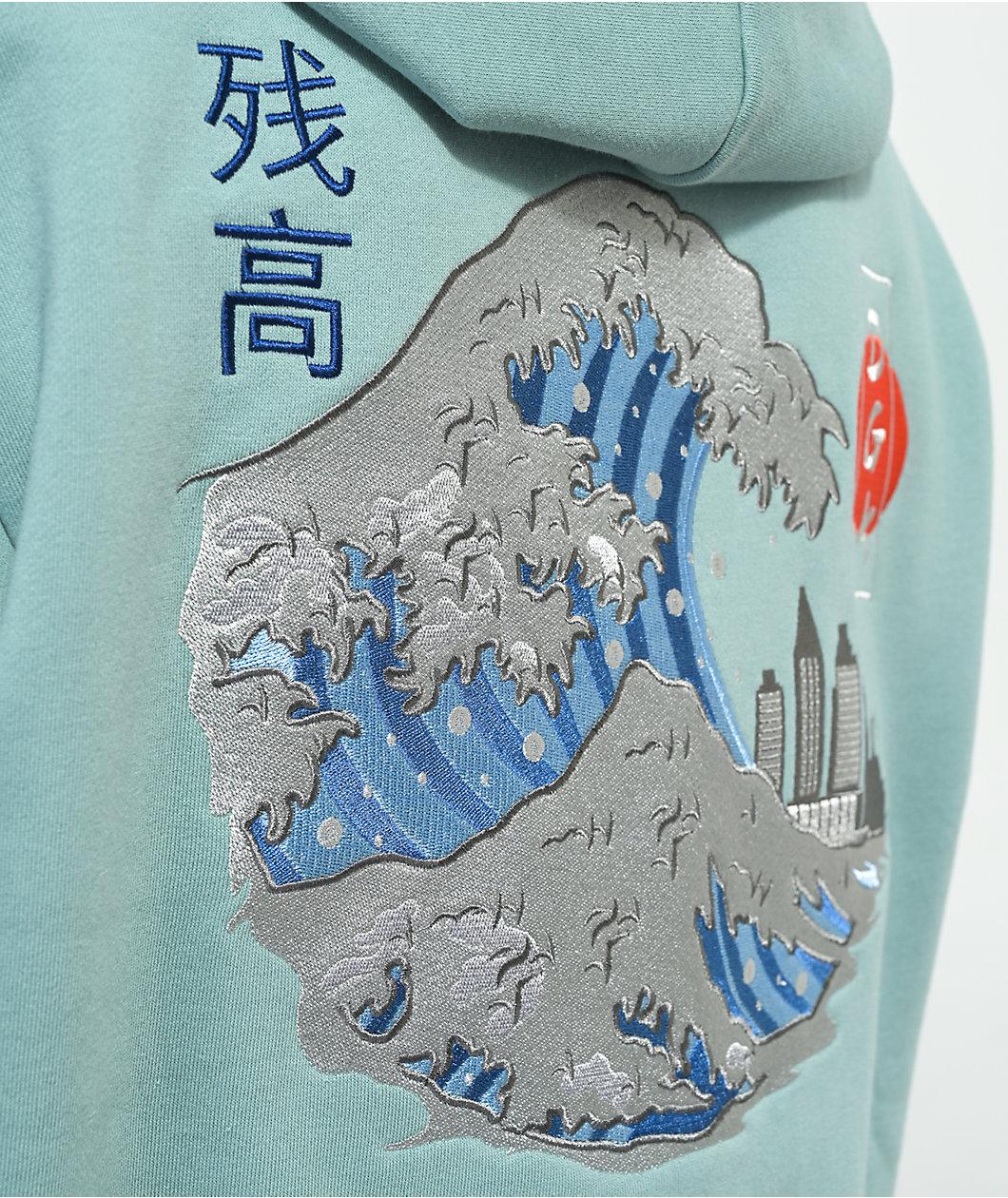 DGK Breaker Seafoam Green Hoodie Product Image