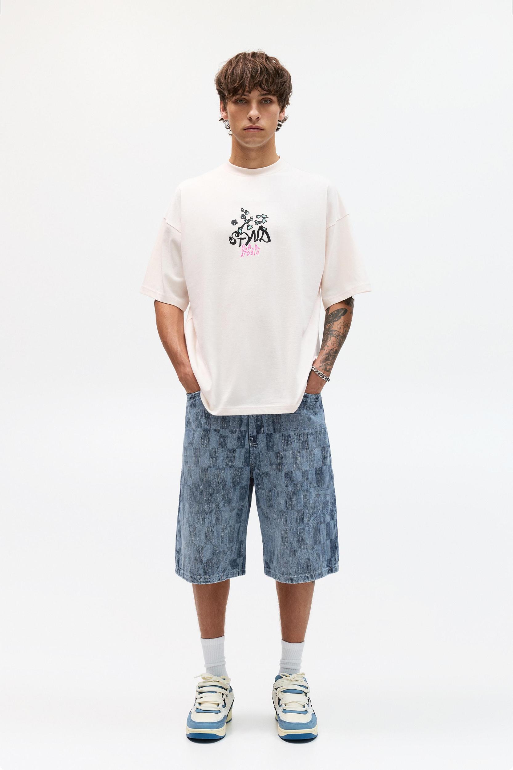 Bráulio Amado pink T-shirt Product Image