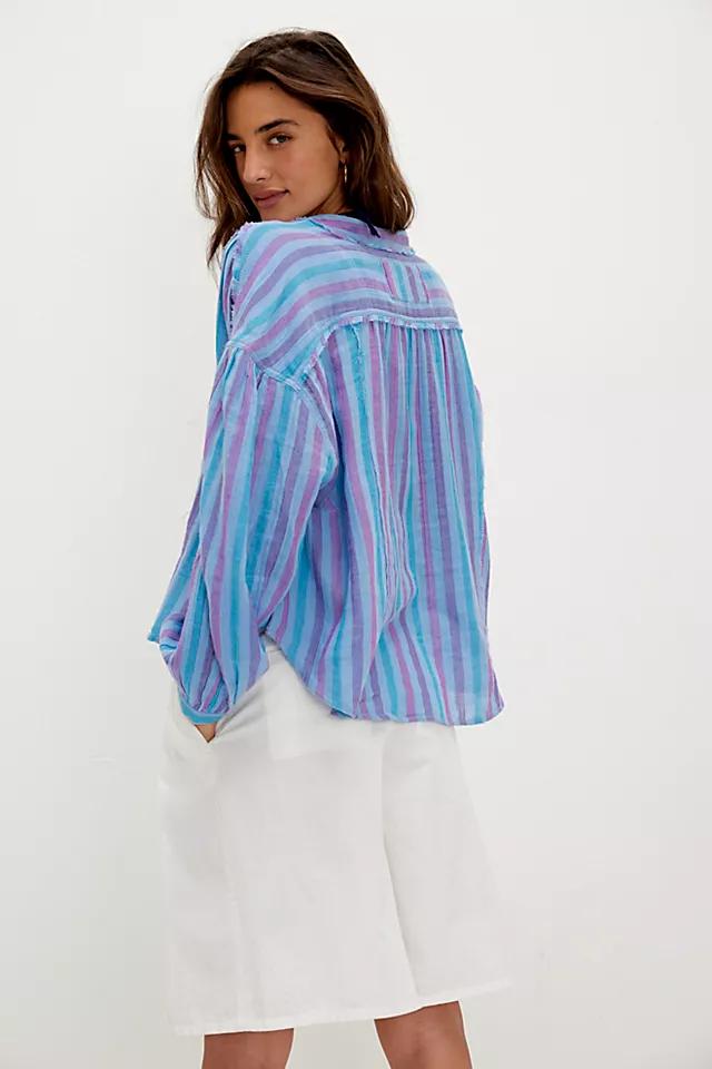 We The Free Valley Double Cloth Striped Shirt Product Image