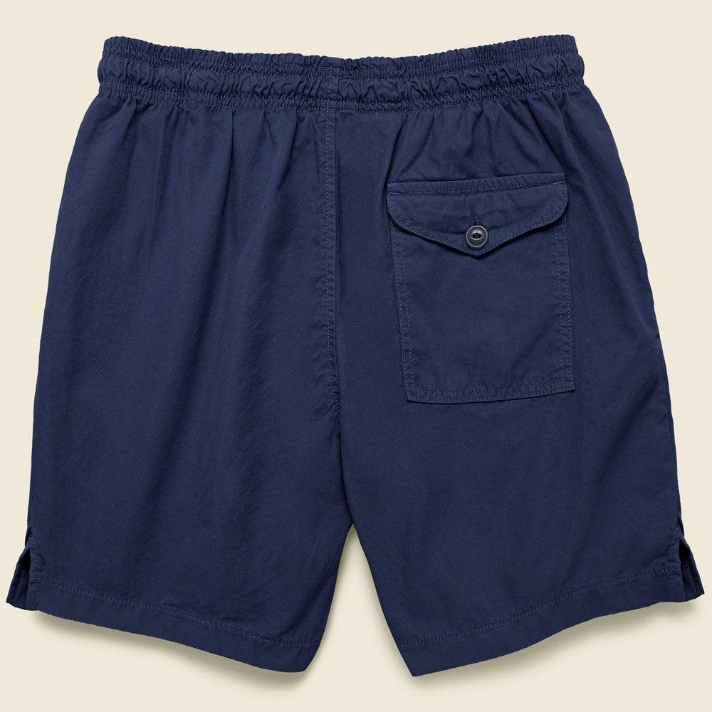 6.5" Twill Easy Shorts - Indigo Product Image