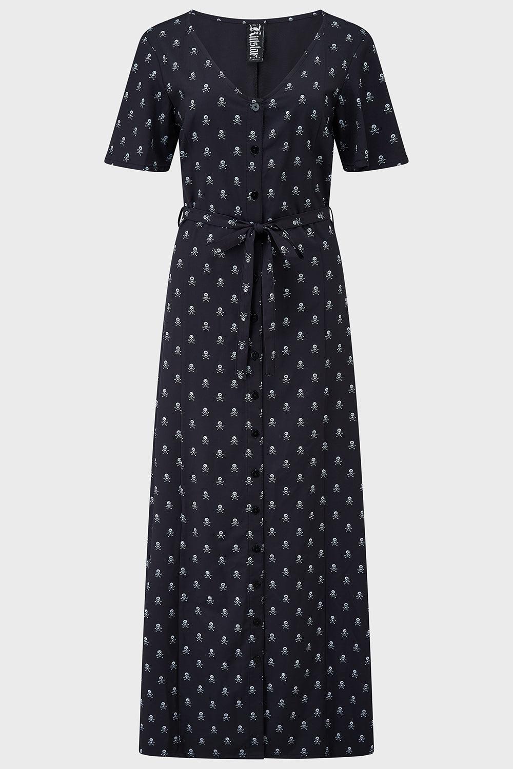 Boneyard Club Short Sleeve Maxi Dress Female Product Image