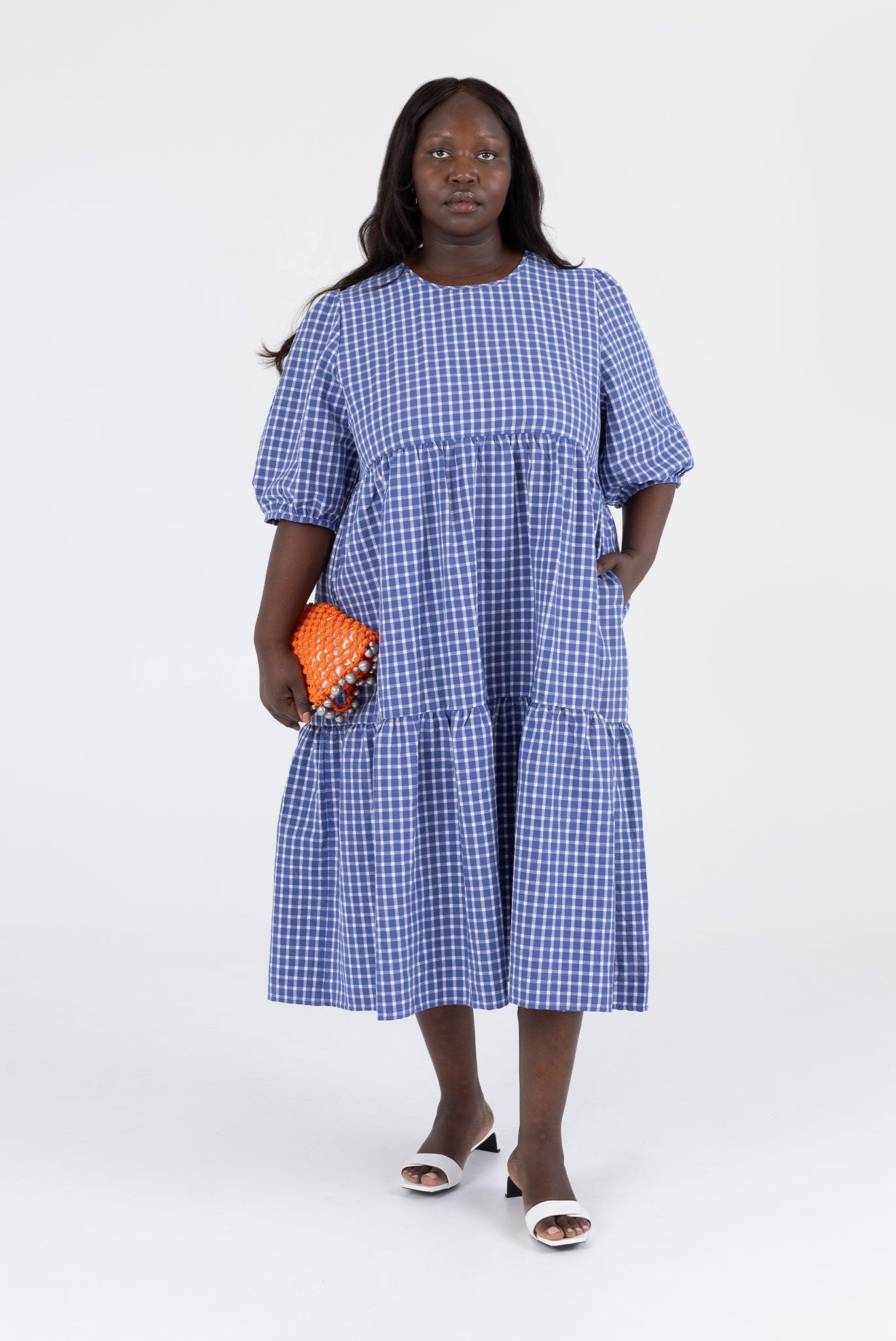 Rosemary Dress - Weekend Plaid Product Image
