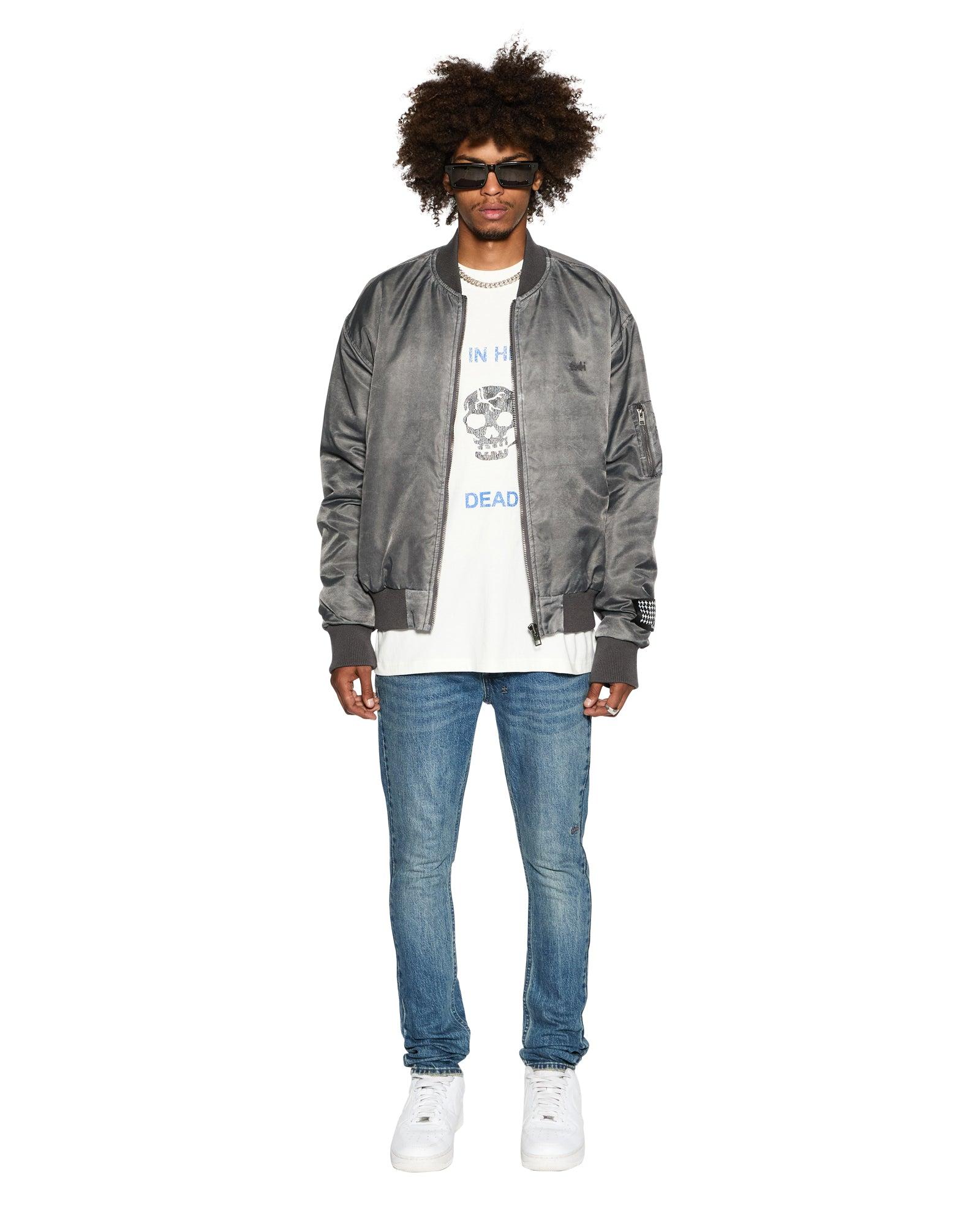 DEAD EKCESS SS TEE VINTAGE WHITE Male Product Image