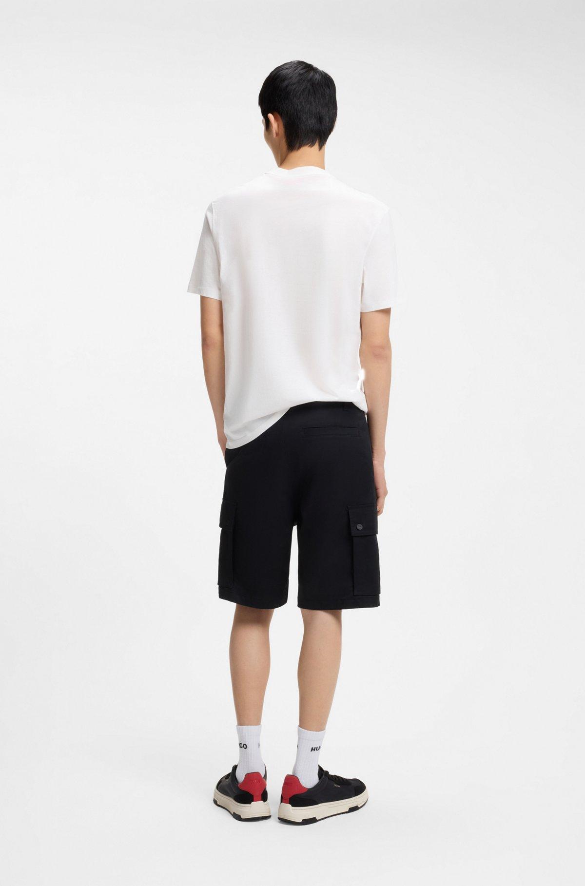 Rose-artwork T-shirt in cotton jersey Product Image