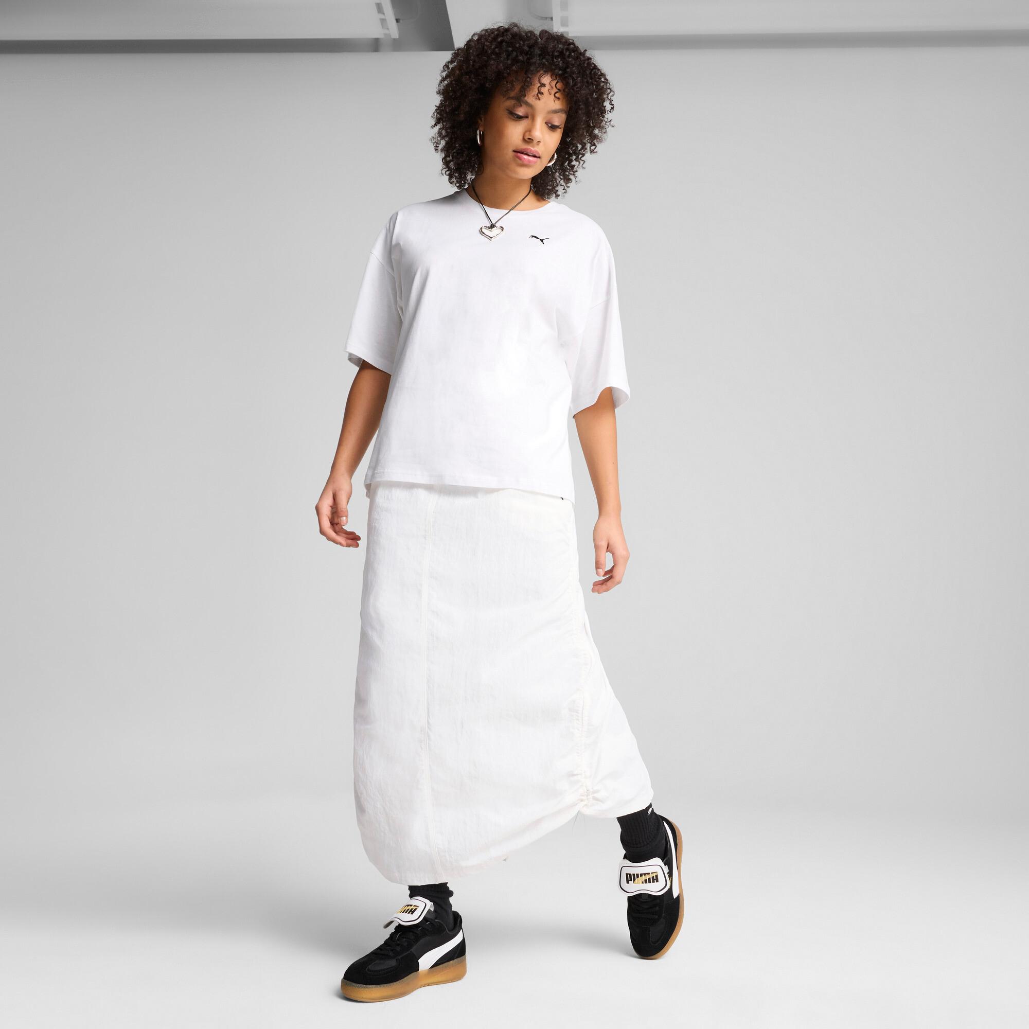 PUMA Wardrobe Essentials Women's Oversized T-Shirt Product Image
